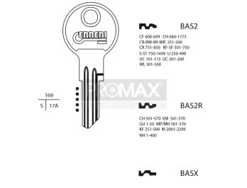 גלם תוצרת איטליה BAS2R Errebi