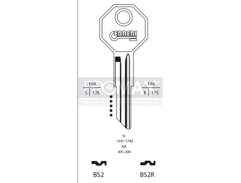 גלם תוצרת איטליה BS2R Errebi