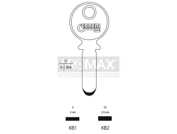 גלם תוצרת איטליה KB2 Errebi