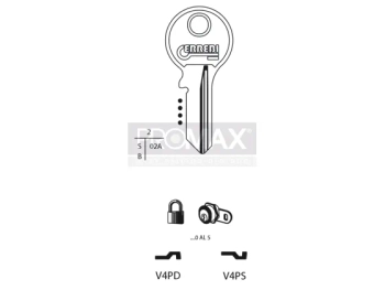 גלם תוצרת איטליה V4PS Errebi