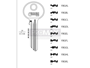 גלם תוצרת איטליה YBGBL Errebi