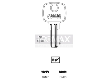 גלם תוצרת איטליה DM77 Errebi