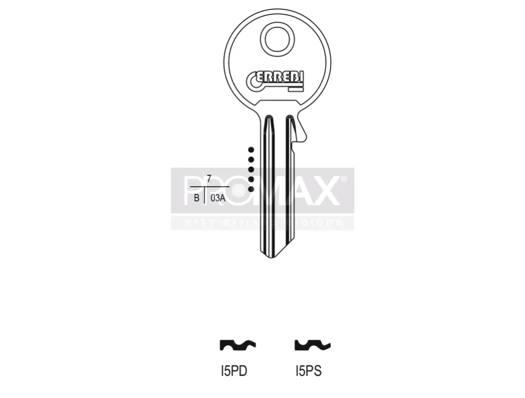 גלם תוצרת איטליה I5PD Errebi