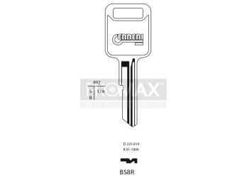 גלם תוצרת איטליה BS8R Errebi