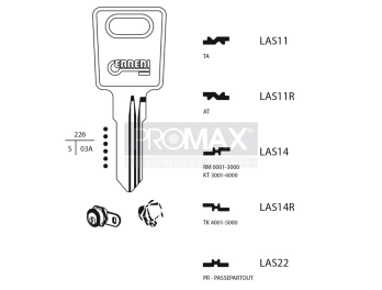 גלם תוצרת איטליה LAS11 Errebi