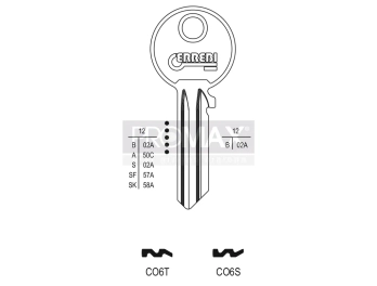 גלם תוצרת איטליה CO6S קורבין הפוך Errebi