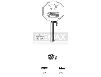 גלם תוצרת איטליה P7R Errebi