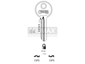 גלם תוצרת איטליה C5PS Errebi