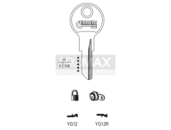 גלם תוצרת איטליה YG12 Errebi