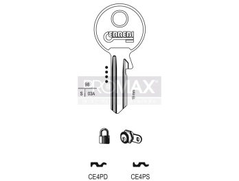 גלם תוצרת איטליה CE4PD Errebi