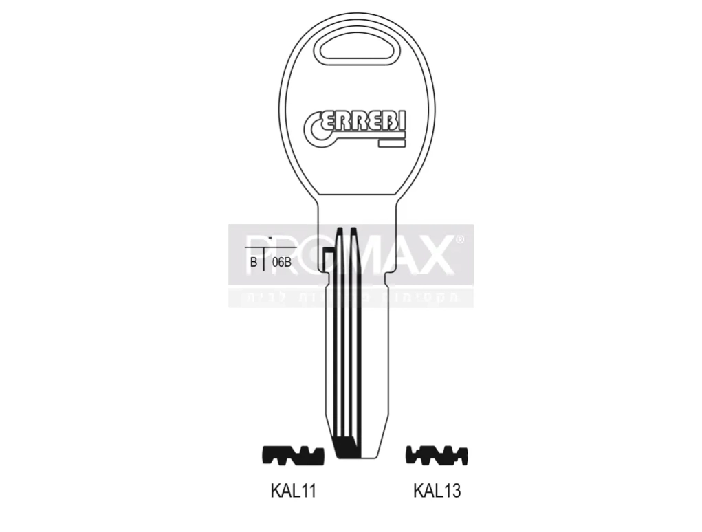 גלם תוצרת איטליה KAL11 Errebi