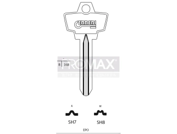 גלם תוצרת איטליה SH7 Errebi