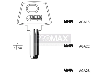 גלם תוצרת איטליה AGA15**AGA-39 Errebi