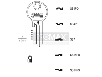 גלם תוצרת איטליה SS7 Errebi
