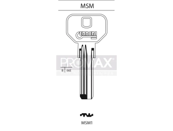 גלם תוצרת איטליה MSM1 ** MSM1D Errebi