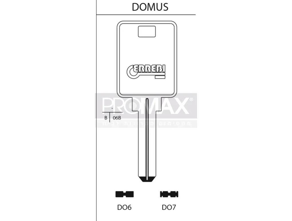גלם תוצרת איטליה DO6 Errebi