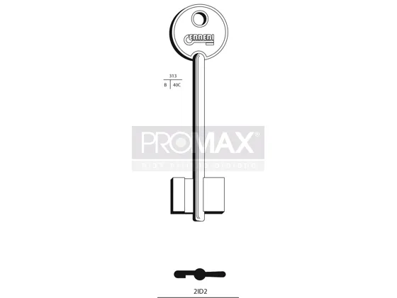 גלם תוצרת איטליה 2ID2 Errebi