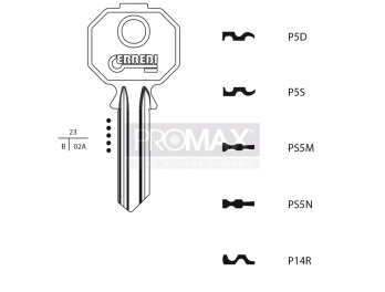 גלם תוצרת איטליה PS5M Errebi