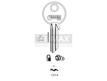 גלם תוצרת איטליה CO14 Errebi