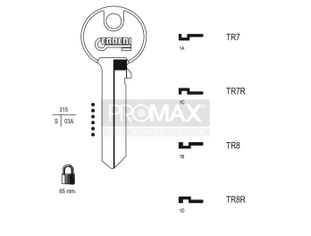 גלם תוצרת איטליה TR7R Errebi