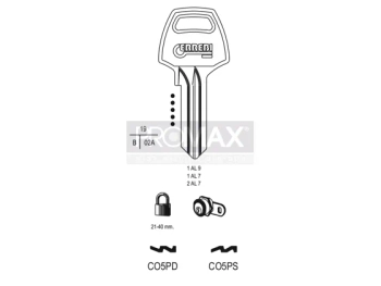 גלם תוצרת איטליה CO5PD Errebi