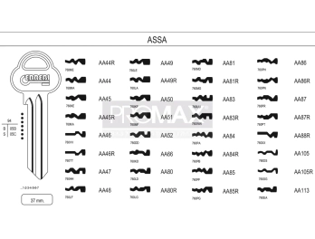גלם תוצרת איטליה AA47 Errebi