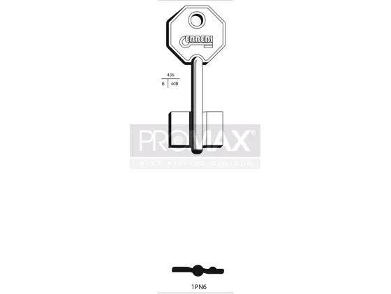 גלם תוצרת איטליה 1PN6 Errebi