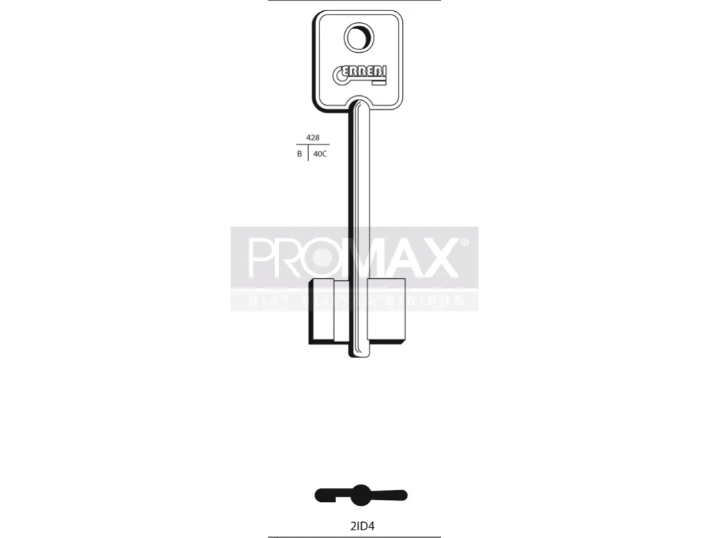 גלם תוצרת איטליה 2ID4 Errebi