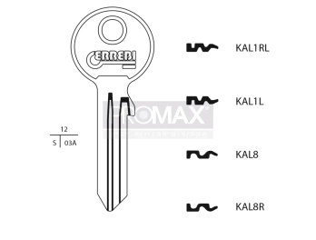 גלם תוצרת איטליה KAL1L Errebi