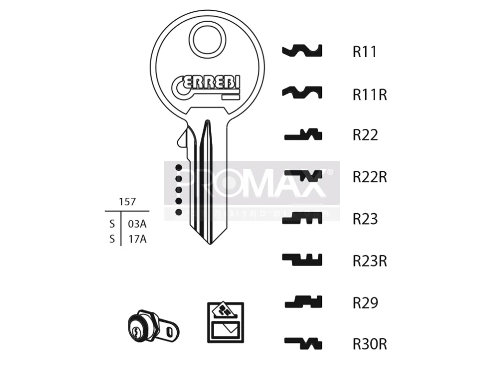 גלם תוצרת איטליה R23R Errebi