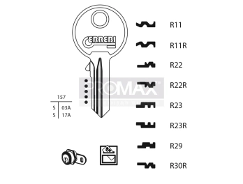 גלם תוצרת איטליה R23R Errebi