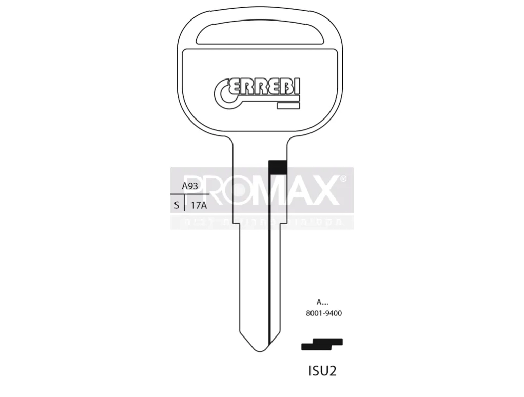 גלם תוצרת איטליה ISU2 Errebi