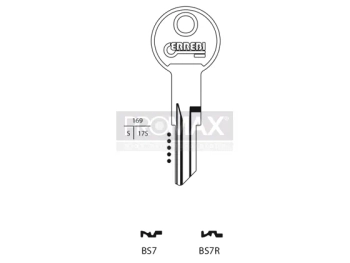 גלם תוצרת איטליה BS7R Errebi