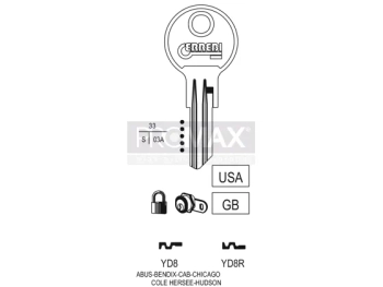 גלם תוצרת איטליה YD8R Errebi