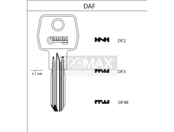 גלם תוצרת איטליה DF3 JMA / Errebi חורים