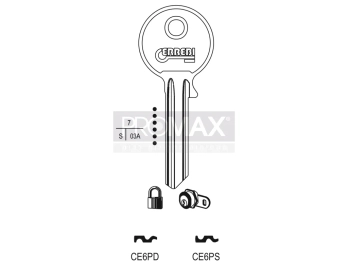 גלם תוצרת איטליה CE6PS Errebi