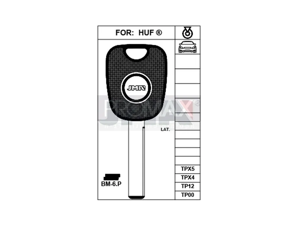 מפתח במוו 2T JMA TP00BM-6.P