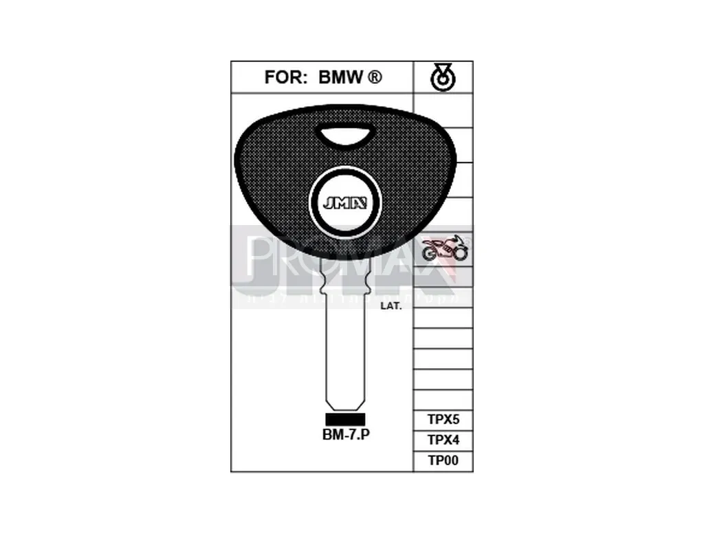 מפתח אופנוע במוו JMA TP00BM-7.P