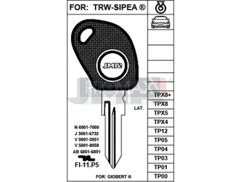 מפתח פיאט דוקטו JMA TP00FI-11.P5