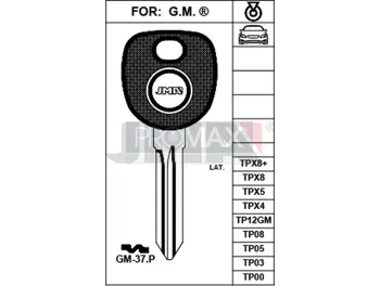 מפתח שברולט + JMA TP00GM-37.P