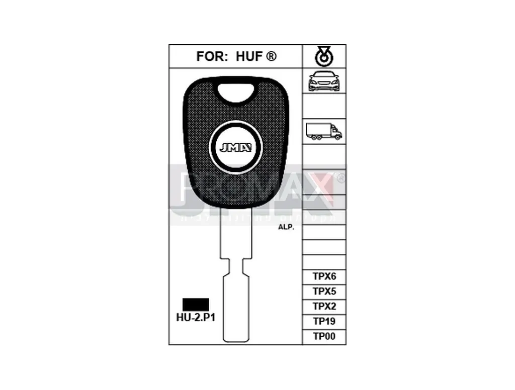 מפתח משאית סקניה מיוחד JMA TP00HU-2.P1