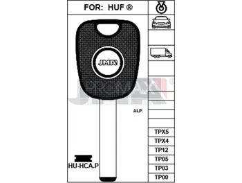 מפתח פז'ו/סיטרואן 307 חריטה JMA TP00HU-HCA.P