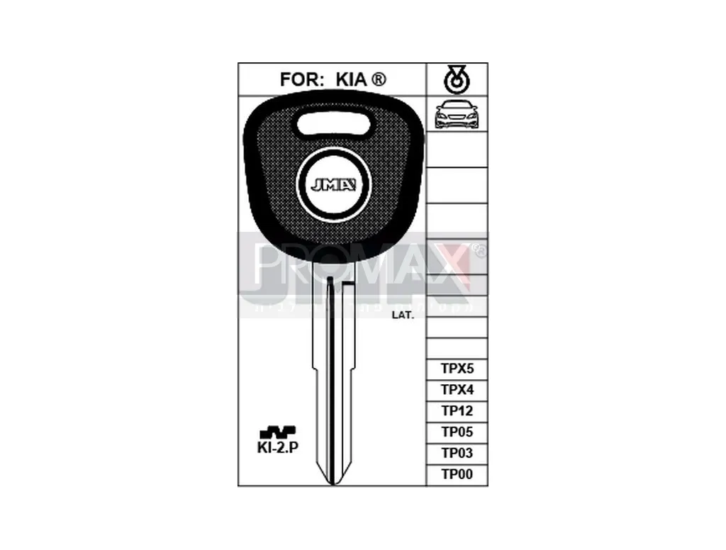 מפתח קאיה ימין JMA TP00KI-2.P