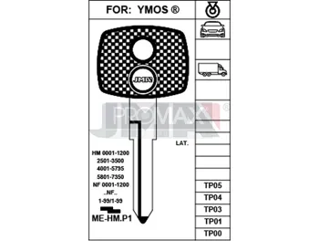 מפתח מרצדס  מסחריJMA TP00ME-HM.P1