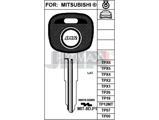 מפתח מיצובישי שמאל