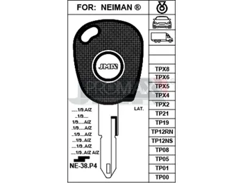 מפתח רנו חור JMA TP00NE-38.P4