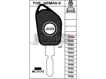 מפתח פז'ו 406 JMA TP00NE-51.P2
