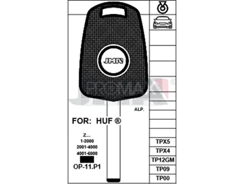 מפתח שברולט קרוז JMA TP00OP-11.P1