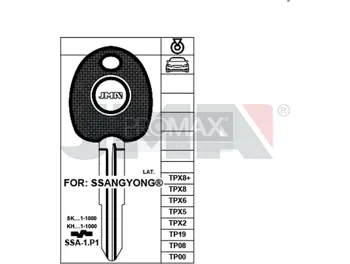 מפתח סניאנג JMA TP00SSA-1.P1