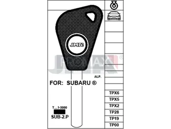 מפתח סובארו B4  חריטה JMA TP00SUB-2.P